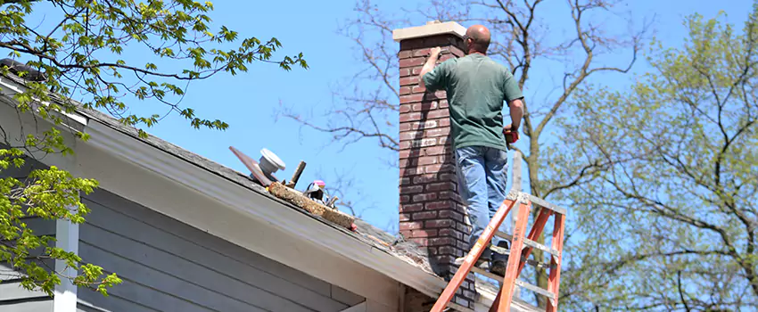 Vinyl and PVC Chimney Flashing Installation in Vaughan, ON