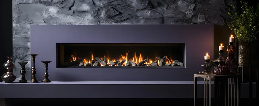 Ember Bed for Ventless Gas Fireplace in Vaughan, ON